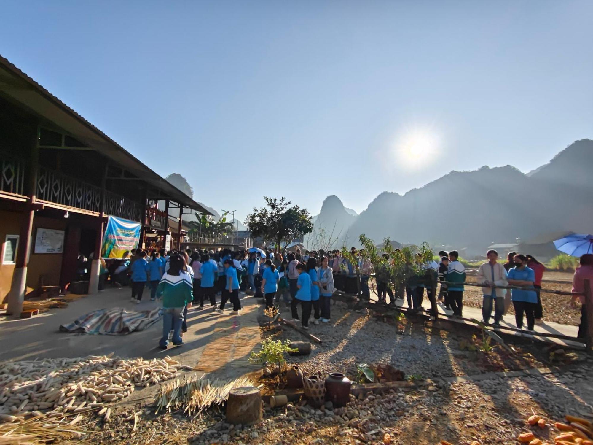 Nung An Homestay Quang Uyen Exteriér fotografie
